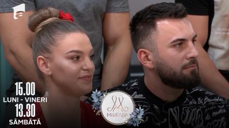 Mireasa Sezonul 5, 13 iunie 2022. Alina se arată deranjată de comportamentul lui Valentin