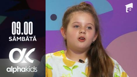 Alpha Kids Sezonul 2 - ediția 1, 18 iunie 2022. Ce reprezintă banii? Răspunsul copiilor: Dacă aș avea un milion de dolari aș cumpăra Luna