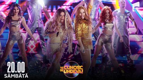 Te cunosc de undeva Sezonul 17, 18 iunie 2022. Alexia Țalavutis și Dima Trofim s-au transformat în J.Lo & Shakira - Let's get loud