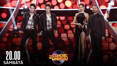 Te cunosc de undeva Sezonul 17, 25 iunie 2022. Jurizare Ana și Monica Odagiu