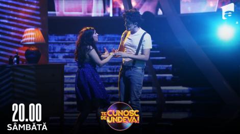 Te cunosc de undeva Sezonul 17, 25 iunie 2022. Anisia Gafton și Ionuț Rusu s-au transformat în Shawn Mendes și Camila Cabello - Señorita