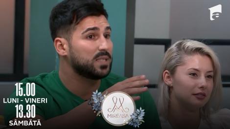 Mireasa Sezonul 5, 30 iunie 2022. Sese îl acuză pe Perneș că vorbește despre el pe la spatele lui