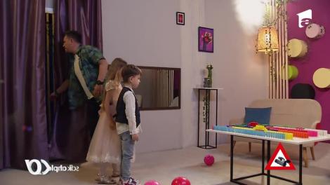 Alpha Kids Sezonul 2, 2 iulie 2022.  Andreea și Laurențiu, accident în camera secretă