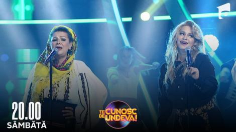 Te cunosc de undeva Sezonul 17, 2 iulie 2022. Maria Buză și Paula Chirilă s-au transformat în Feli & The TM Groove
