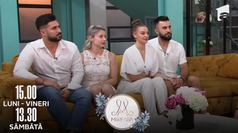 Mireasa Sezonul 5, 5 iulie 2022. Sabrina, Pernes și Sese făceau planul pentru prima noapte cu ușile deschise