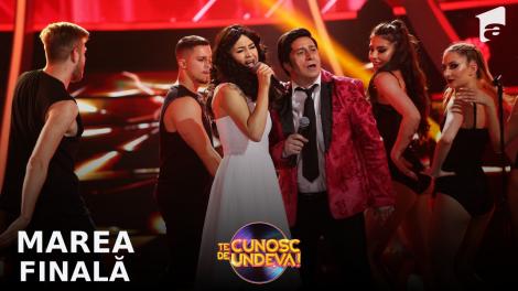 Te cunosc de undeva Sezonul 17, 9 iulie 2022. Romică Țociu și Carmen Chindriș s-au transformat în Ștefan Bănică & Andra - Prosopu'