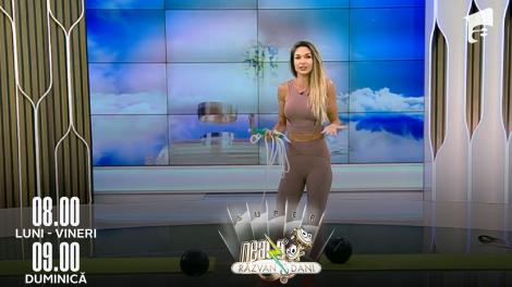 Neatza de Weekend, 10 iulie 2022. Fitness cu Diana Stejereanu: Antrenament cu placa de wakeboard!