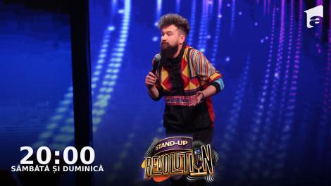 Stand-up Revolution | Sezonul 1, 10 iulie 2022. Sasha Ciobanu, super moment. Ce a putut să spună despre moldoveni!