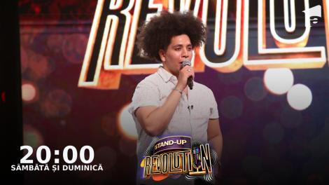 Stand-up Revolution | Sezonul 1, 10 iulie 2022. Cum se descurcă un străin în România. Fares, moment amuzant