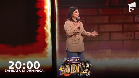 Stand-up Revolution | Sezonul 1, 10 iulie 2022. Super glume! Maria Popovici, povestea amuzantă a nunții ei