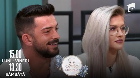 Mireasa Sezonul 5, 14 iulie 2022. Perneș și Sabrina au câștigat o noapte în camera matrimonială