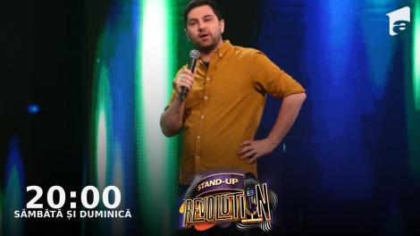 Stand-up Revolution | Sezonul 1, 16 iulie 2022.  Raul Gheba, invitatul special: Gașca Zurli este clar un grup de infractori