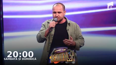 Stand-up Revolution | Sezonul 1, 16 iulie 2022.  Tavi Perțea, un polițist cu mult umor: Suntem cinstiți, că ne cinstește toată lumea