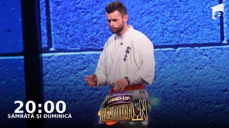 Stand-up Revolution | Sezonul 1, 16 iulie 2022. Chris Ryan, glume despre artele marțiale