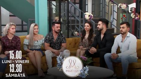 Mireasa Sezonul 5, 15 iulie 2022. Concurenții revăd imaginile din prima zi în concurs