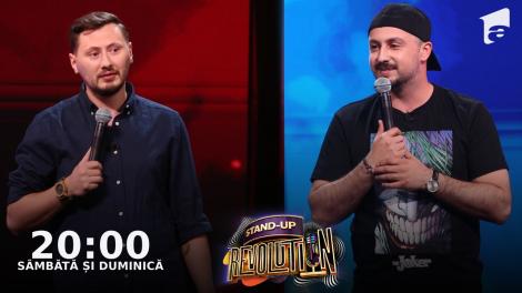 Stand-up Revolution | Sezonul 1, 17 iulie 2022. Battle: George Țintă vs. Claudiu Popa