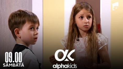 Alpha Kids Sezonul 2, 23 iulie 2022. Andreea și Laurențiu și dulapul plin cu mingi din Camera Secretă!