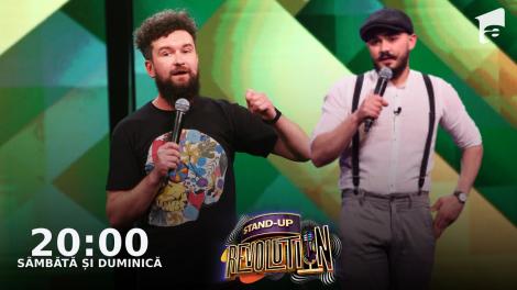 Stand-up Revolution | Sezonul 1, 23 iulie 2022. Battle: Sasha Ciobanu vs. Victor Vizitiu