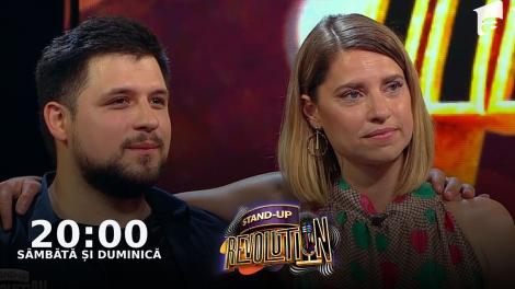 Stand-up Revolution | Sezonul 1, 23 iulie 2022. Jurizare battle Irene Meneguzzi și Alexandru Banciu