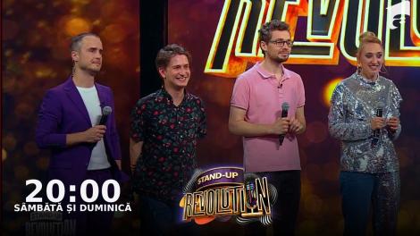 Stand-up Revolution | Sezonul 1, 23 iulie 2022. Jurizare battle Paul Szabo și Cristi Giurgiu