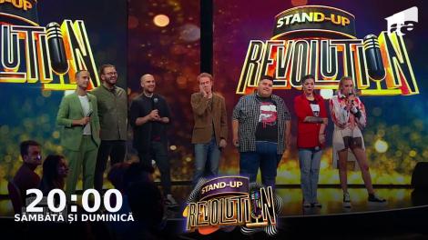 Stand-up Revolution | Sezonul 1, 24 iulie 2022. Situație neașteptată! Jurizare battle Victor Băra și Florin Maxineanu