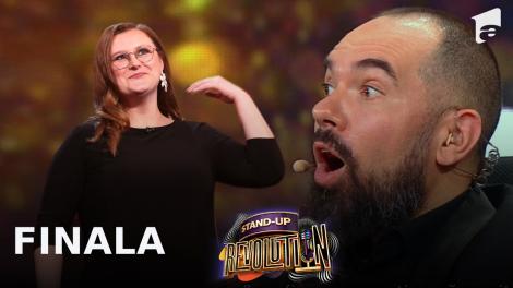 Finala Stand-up Revolution | Sezonul 1, 7 august 2022. Hannah Becker, glume despre momentul de la piscină alături de Costel: A fost ciudat!