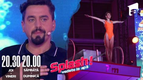 Splash! Vedete la apă, 11 august 2022. Natanticu și-a făcut cruce când a văzut ce s-a întâmplat în aer!