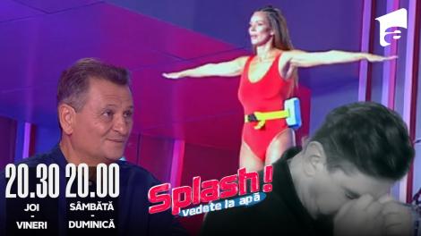 Splash! Vedete la apă episodul 2 din 12 august 2022. Andreea Bododel a sărit de la platforma de 7 metri