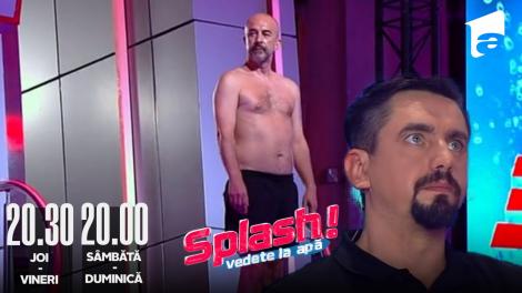 Splash! Vedete la apă episodul 2 din 12 august 2022. Vlad Craioveanu a sărit de două ori!