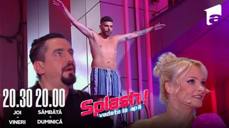 Splash! Vedete la apă episodul 3 din 13 august 2022. Shift a sărit de la 5 metri
