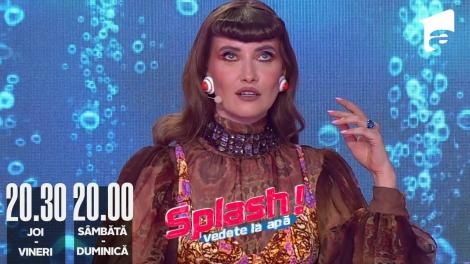 Splash! Vedete la apă episodul 3 din 13 august 2022. Nea Marin a pus-o pe Iulia Albu să defileze