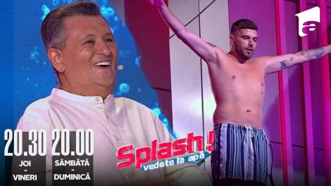 Splash! Vedete la apă episodul 3 din 13 august 2022. Shift, băgat la dietă de mama sa