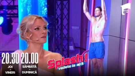 Splash! Vedete la apă episodul 4 din 14 august 2022. Nick Casciaro s-a rotit în aer de la 5 metri