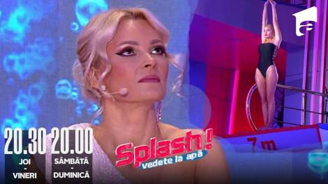 Splash! Vedete la apă, episodul 4 din 14 august 2022. Maria Constantin a fost cerută de soție după ce a sărit de la 7 metri