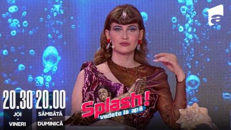 Splash! Vedete la apă, episodul 4 din 14 august 2022. Monica Bîrlădeanu, Iulia Albu și Ramona Olaru, ținute de gală
