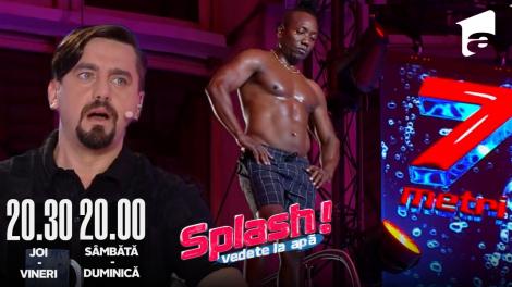 Splash! Vedete la apă episodul 6 din 19 august 2022. Fernando a sărit de la 7 metri