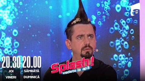 Splash! Vedete la apă episodul 7 din 20 august 2022. Natanticu și-a schimbat radical look-ul ca să arate ca Iulia Albu