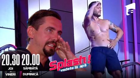 Splash! Vedete la apă episodul 9 din 26 august 2022.  Jorge a sarit de la 5 metri