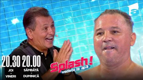 Splash! Vedete la apă episodul 10 din 27 august 2022. Piticu a sărit de la 7 metri