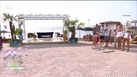 Neatza de Weekend, 28 august 2022. Jocul ”Bowling cu racheta de tenis”. Cine a câștigat