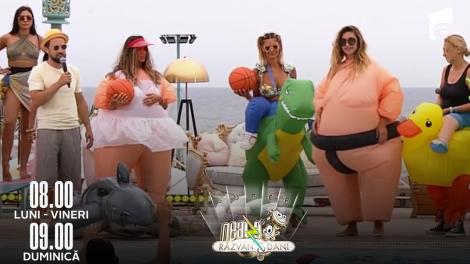 Neatza cu Răzvan și Dani, 31 august 2022. Jocul baschet la piscină. Cine a câștigat