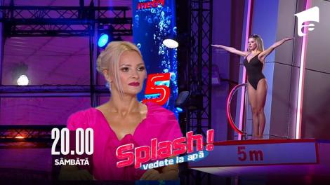 Splash! Vedete la apă episodul 13 din 2 septembrie 2022. Aza a sărit de la cinci metri