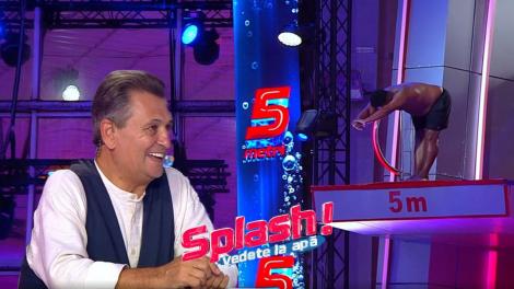 Splash! Vedete la apă episodul 14 din 3 septembrie 2022. Eric de Oliviera a sărit de la cinci metri