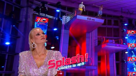 Splash! Vedete la apă episodul 14 din 3 septembrie 2022. Zanni și Florin au sărit de la 10 metri
