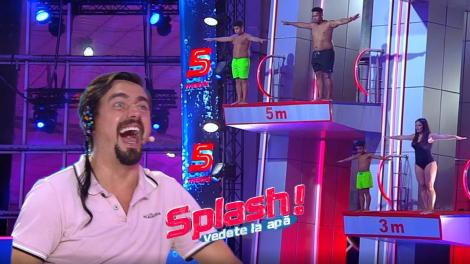 Splash! Vedete la apă episodul 14 din 3 septembrie 2022. Eric de Oliviera și familia lui au sărit de la cinci metri