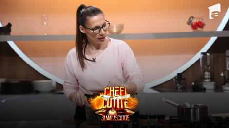 Chefi la Cuțite Sezonul 10, 4 septembrie 2022. Maria Florina Stan este cea mai mare fană a lui Cătălin Scărlătescu: Datorită lui am învățat să gătesc scoici!