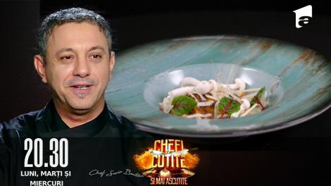 Chefi la Cuțite Sezonul 10, 6 septembrie 2022. Rețetă de Amuletă: Sorin Bontea a preparat "Ravioli cu sos de ciuperci"
