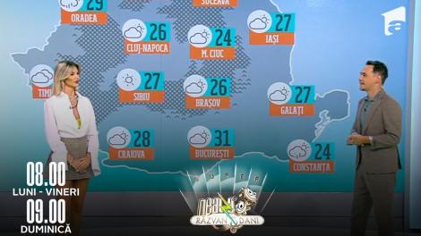 Neatza cu Răzvan și Dani, 8 septembrie 2022. Vremea cu Ramona Olaru: