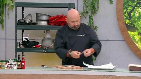 Chefi la Cuțite Sezonul 10, 8 septembrie 2022. Rețetă de Amuletă: Cătălin Scărlătescu a preparat "Ceviche"