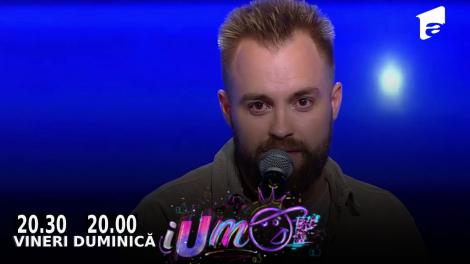 iUmor Sezonul 13, 9 septembrie 2022. Vlad Sliusarenco, momente amuzante inspirate din viața de părinte